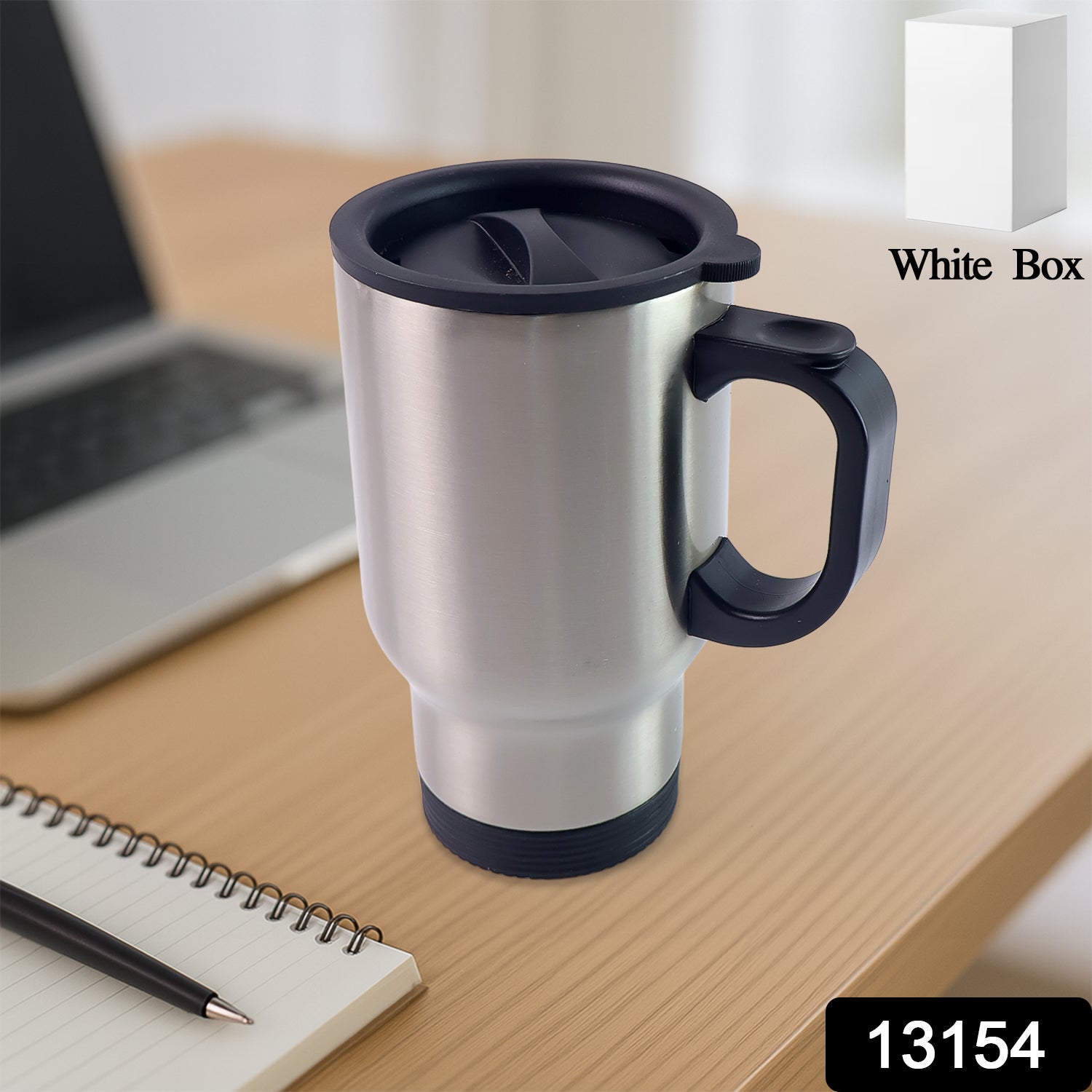 Stainless Steel Vacuum Glass Insulated Glass Coffee Cups (With Lid & Handle / 1 pc) Stainless Steel Vacuum Glass Insulated Glass Coffee Cups (With Lid & Handle / 1 pc)